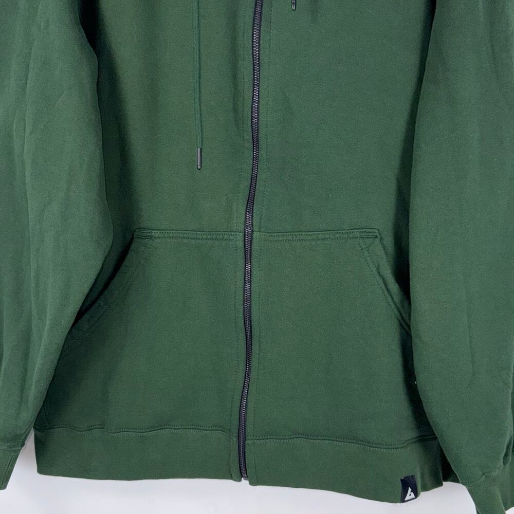 American Giant Heavyweight Relaxed Classic Hoodie Sweatshirt Men's XL Green - Picture 4 of 15